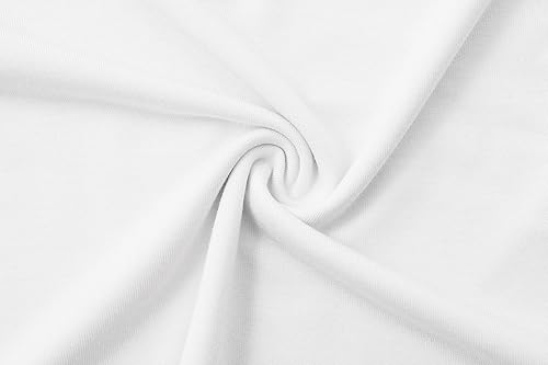 Miniatura 6 de OThread & Co. Camiseta de manga larga con cuello en V, para mujer, con capa básica, de licra