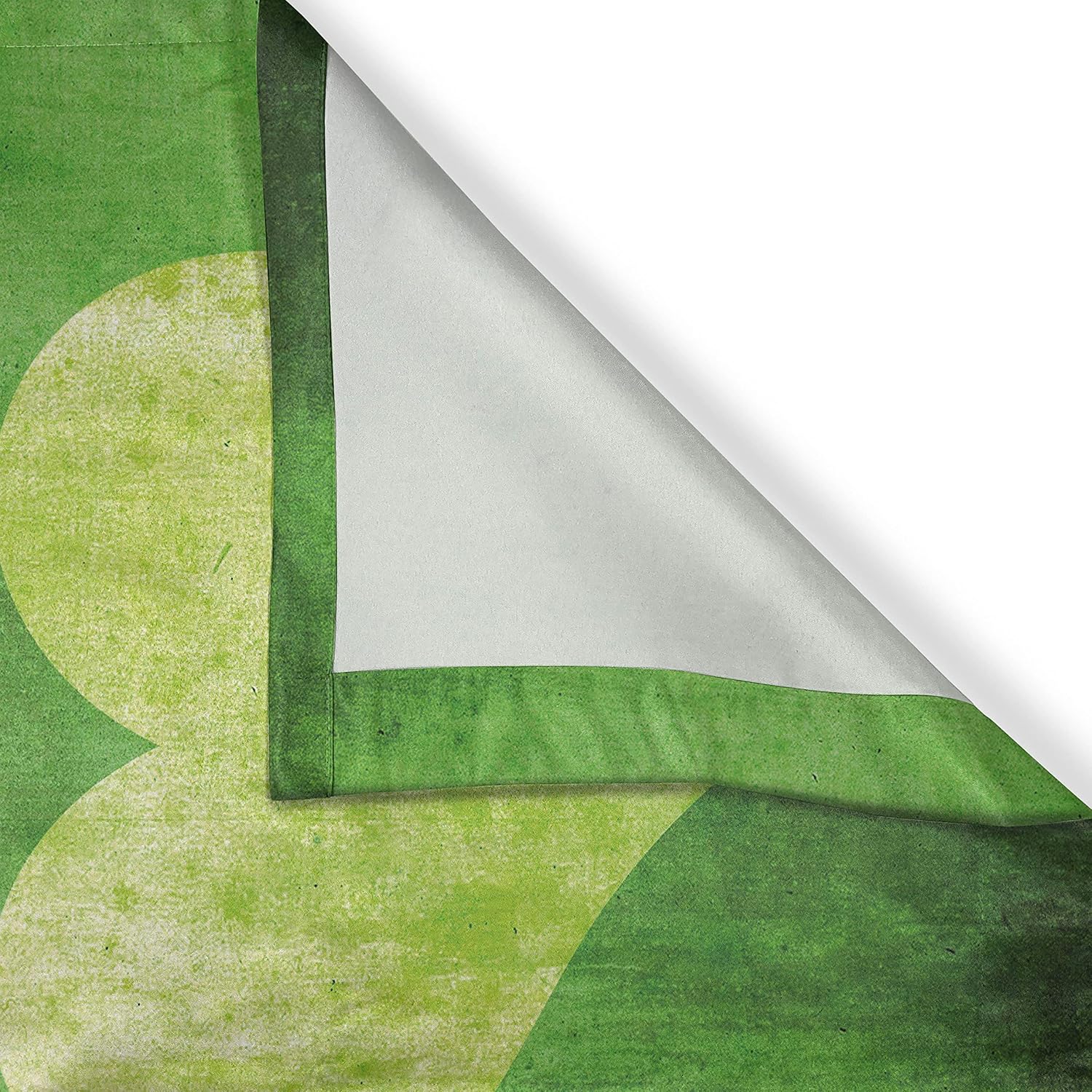 Ambesonne Romance Long Kitchen Curtains, Heart on Different Boxes Retro Love Valentines Graphic, Two Panels Drapes with Rod Pocket Room Decor, 55" X 45", Brown Green