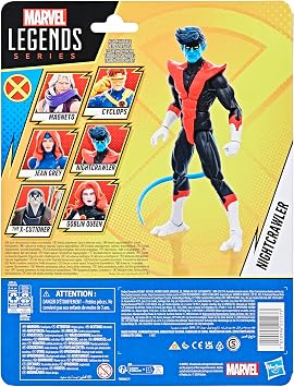 Marvel Legends Series Nightcrawler, X-Men 97 Collectible 6-Inch Action Figure