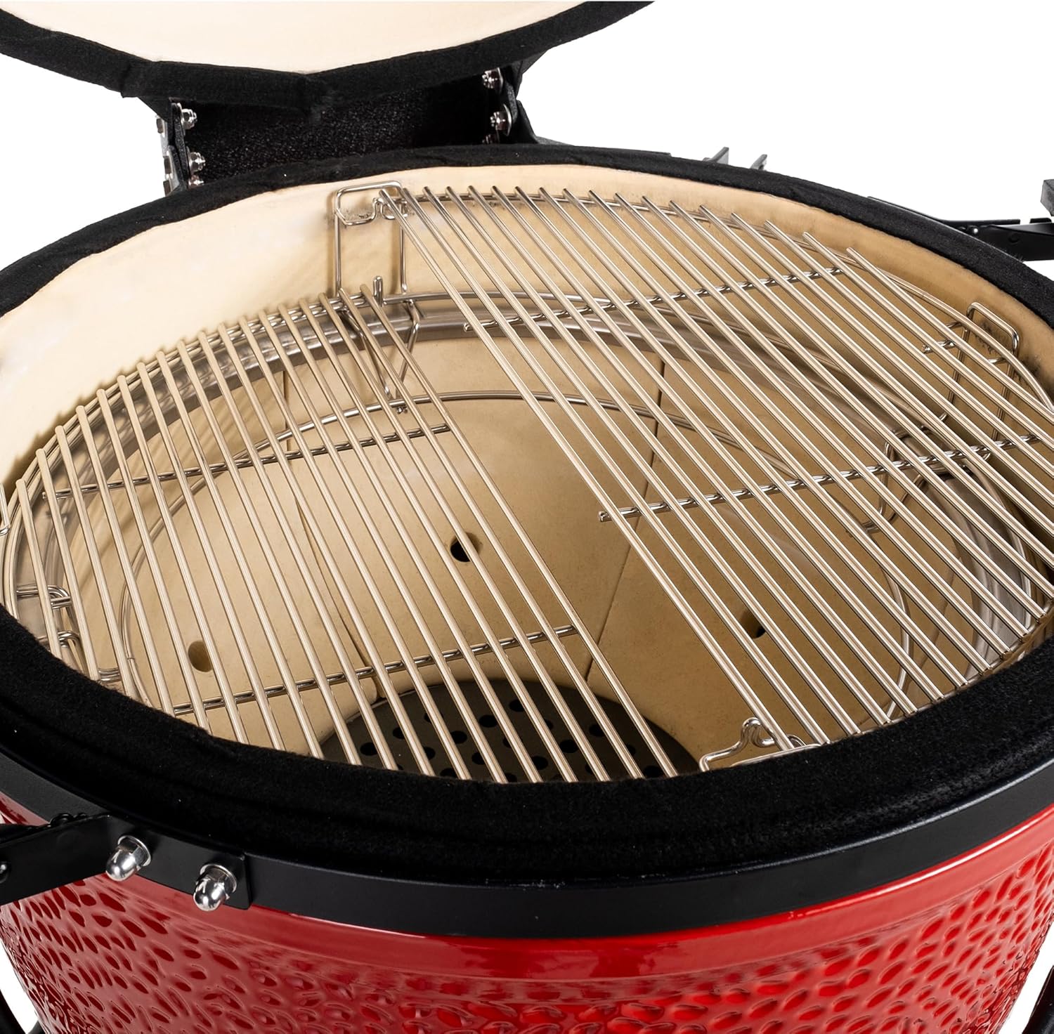 Kamado Joe BJ-HCG Big Joe Half Moon Cooking Grate, Stainless Steel