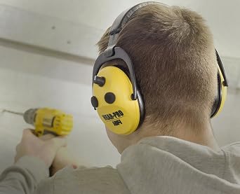HEARPRO Hearing Protection Electronic Ear Defenders for DIY Construction Noise Reduction SNR 27dB