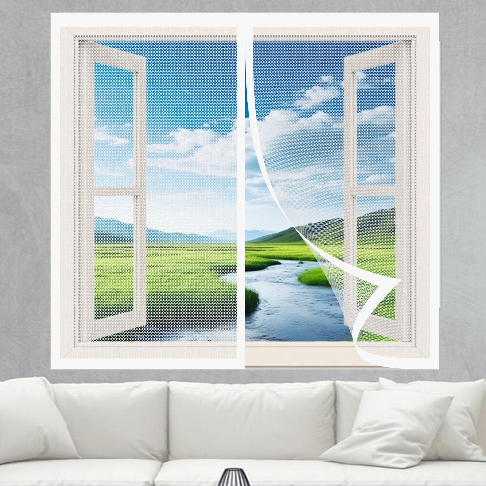 Window Mesh Summer Anti-Mosquito Window Screens In... – Grandado