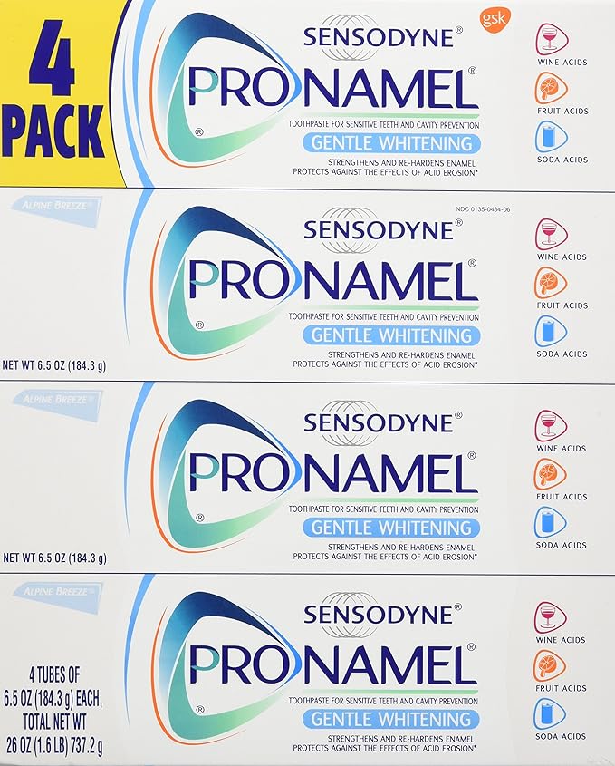 Sensodyne pronamel Gentle Whitening Tooth Paste 4 Pack/ 6.