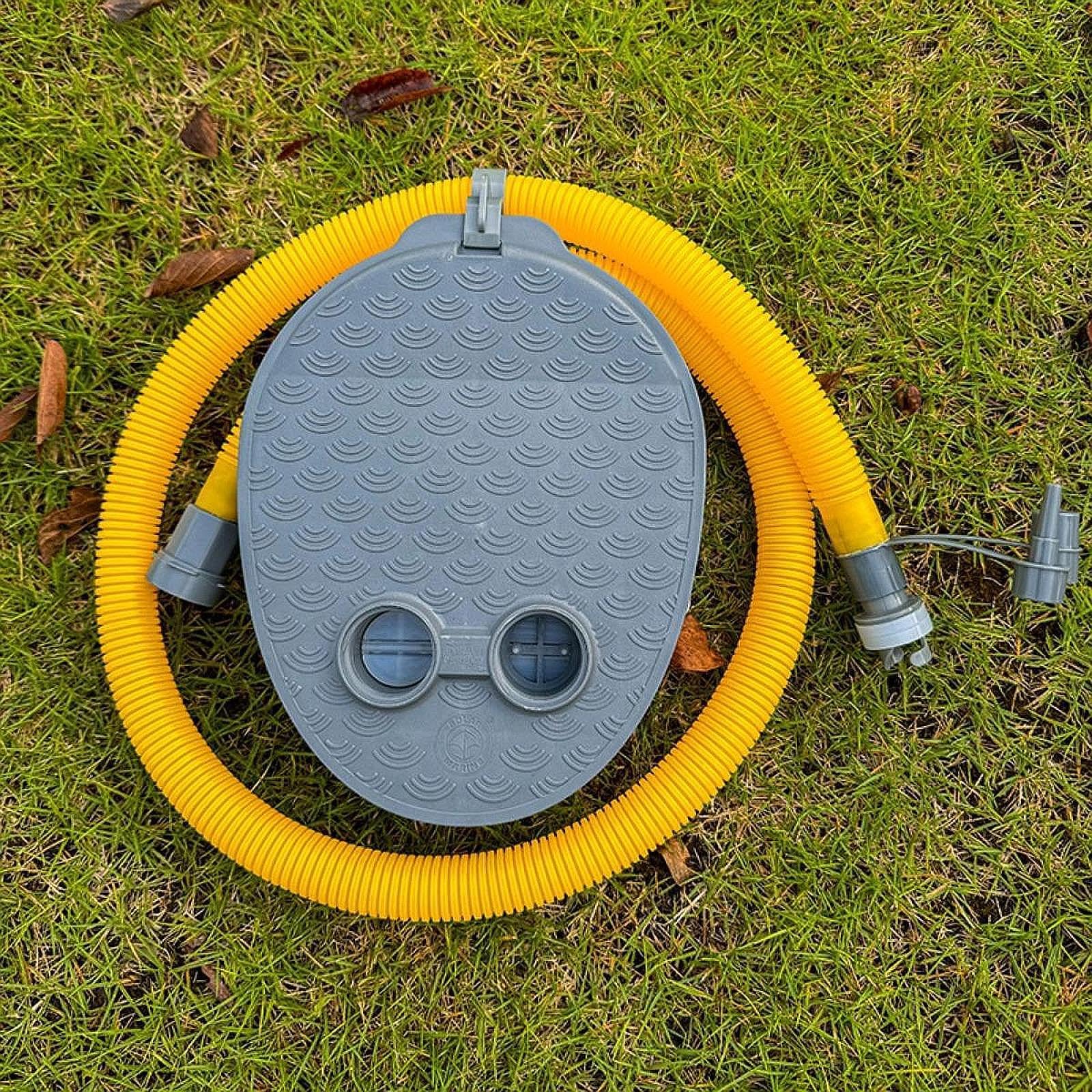 MERISHOPP Foot Pump Inflator Portable Foot Air Pump for Lakeside Sleeping Pads Camping 11 inch| Sports Equipment | Outdoor Sports Gear | Exercise Gear