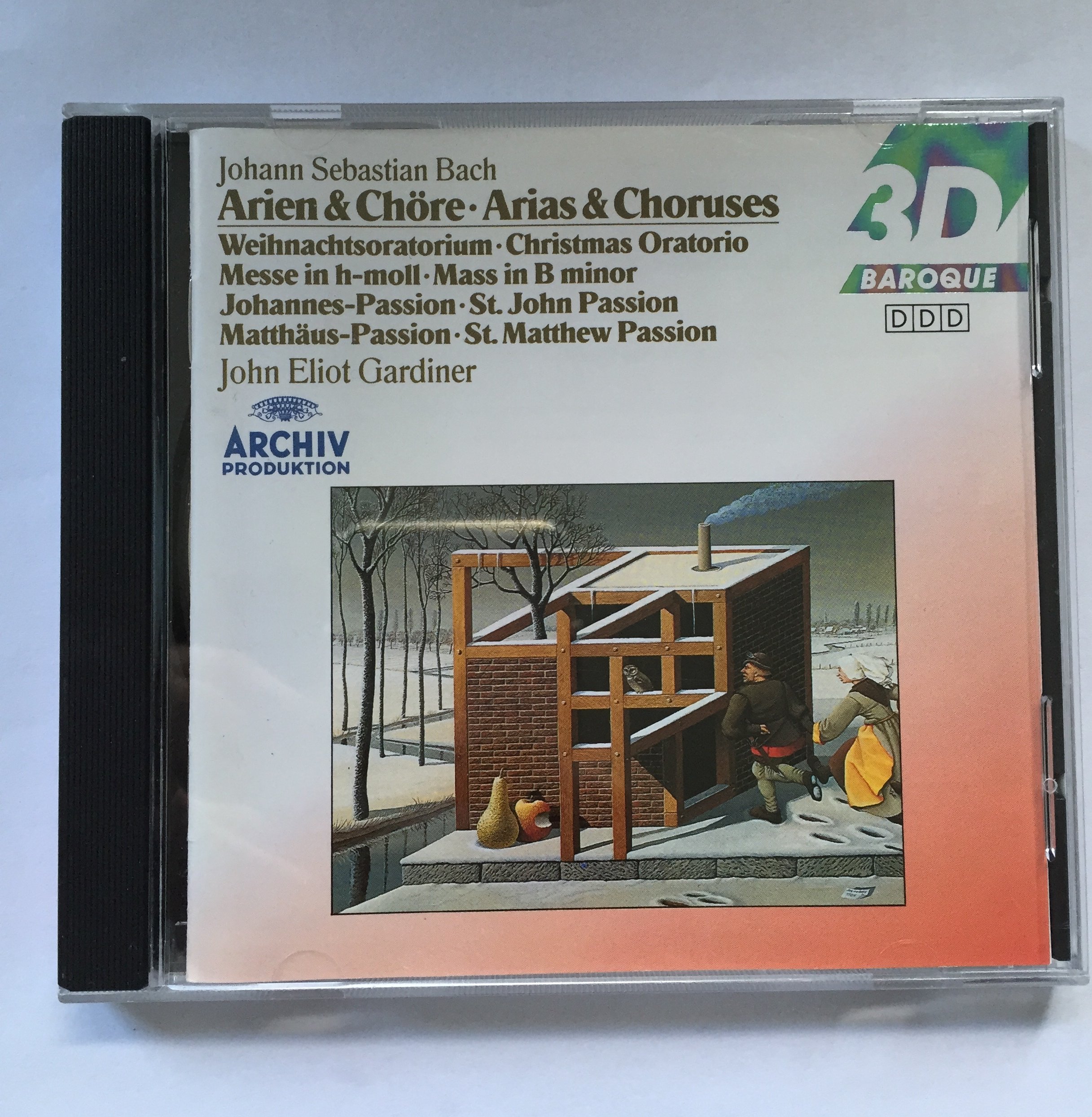 Arias & Choruses [Audio CD] Bach; Gardiner and English Baroque Soloists