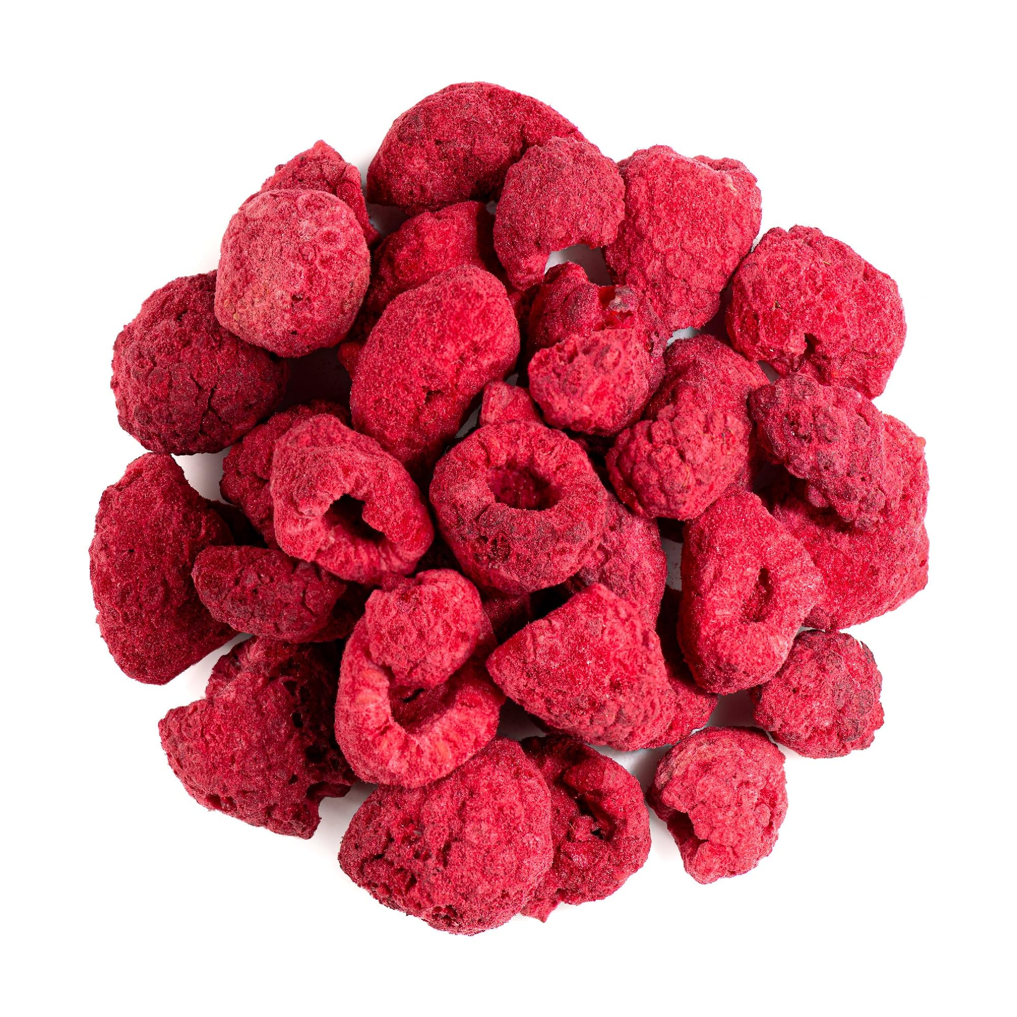 Lamponi Liofilizzati Biologici Interi - Frutti di Bosco Snack Croccante