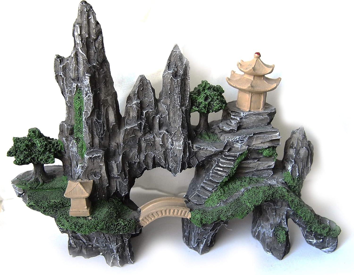 Large Aquarium Ornament Decorations Fish Tank Landscape (Mountain Cave)