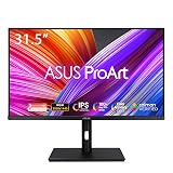 ASUS ProArt PA328QV profesjonalny monitor 31,5″, WQHD, 16:9 IPS, 2560 x 1440, ergonomiczny, Pivot, Calman, wysoka wierność kolorów, HDR 10, DisplayPort, HDMI, koncentrator USB