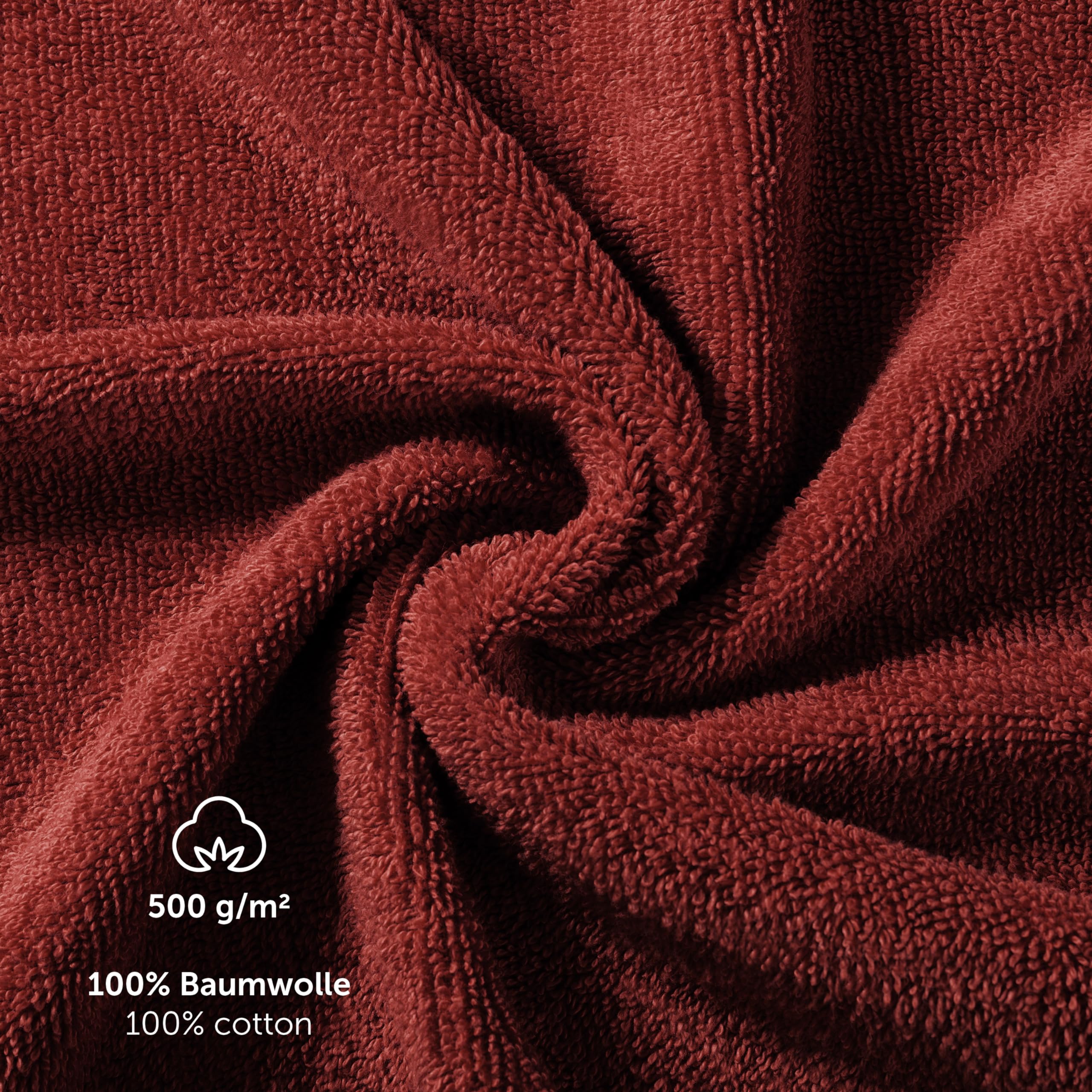 Blumtal Lot de 2 Serviettes de Sauna 80x200cm Premium - Serviette de Sauna Certifié Oeko-TEX, 100% Coton, éponge XXL - Extra Doux et Absorbant, Anthracite - Auro
