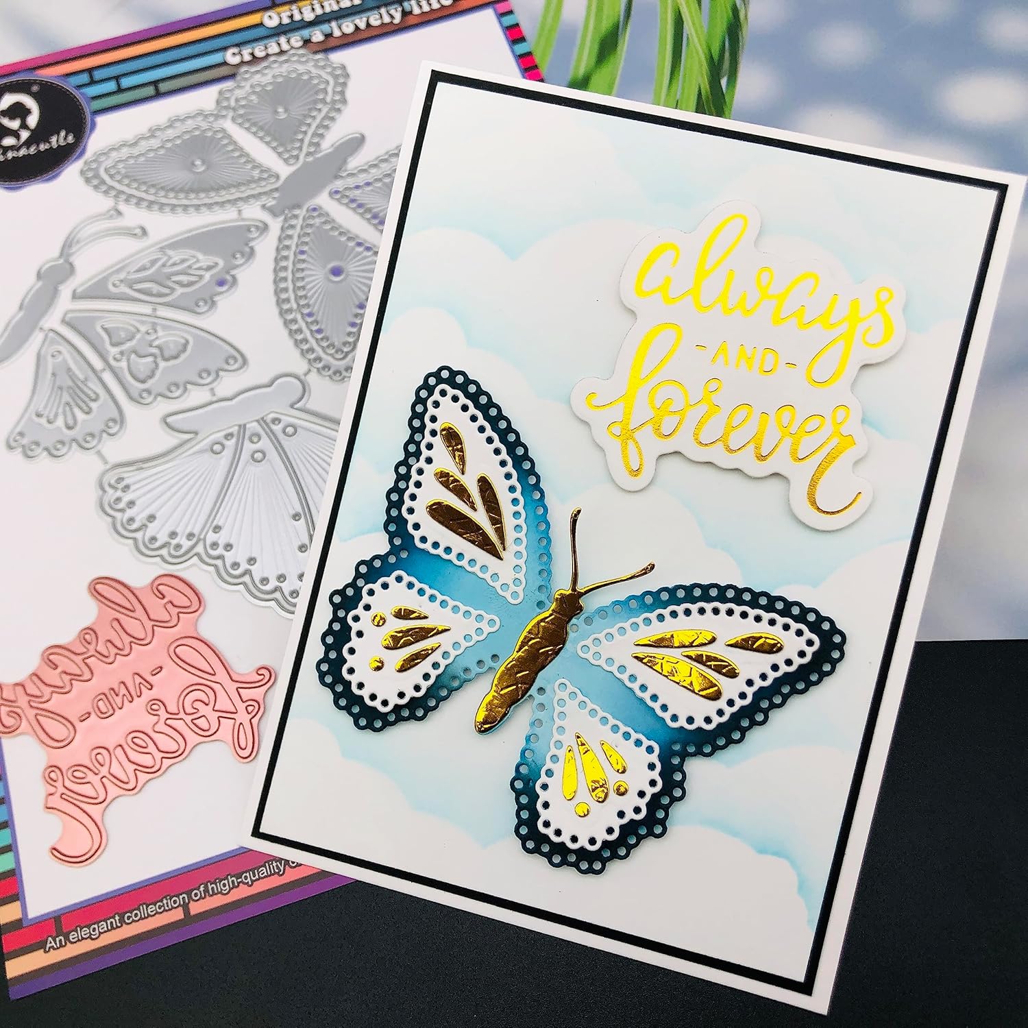 Fustella In Metallo Alinacutle Per Scrapbooking – 31 Etichette – Acciaio Cromato Per Macchine Da Taglio