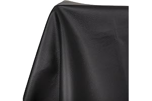 Marine Vinyl Upholstery Faux Leather Black Grain