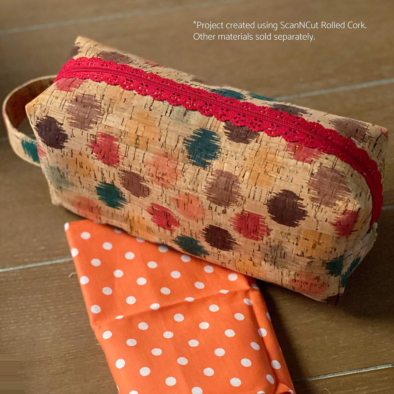 Brother ScanNCut Rolled Cork Fabric Palm Pattern