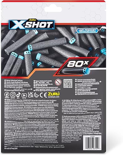 Miniatura 5 de XSHOT ZURU - Paquete de recambio de dardos de espuma universalmente compatible (200 dardos)