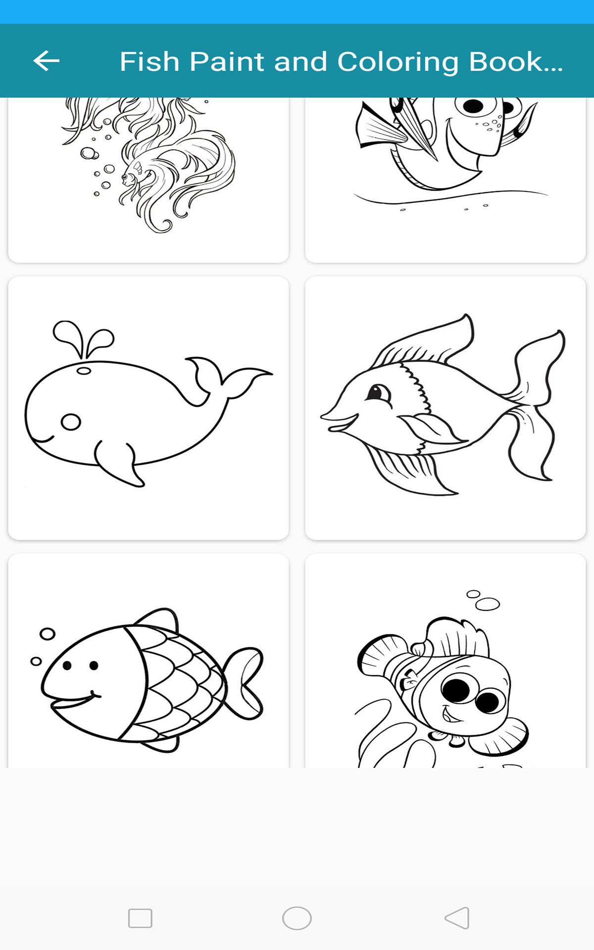 Fish Paint and Coloring Book Game-Amazonアプリストアのアプリ