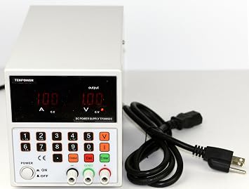 Tekpower TP3005DC, DC Power Supply 30V 5A,Computer Controlled With Direct Input Set Up,Surge Protection,Higher Precision & Lower Ripple 110V or 220V Input, AC Power Cord Included, Like TP3005D,HY3005D