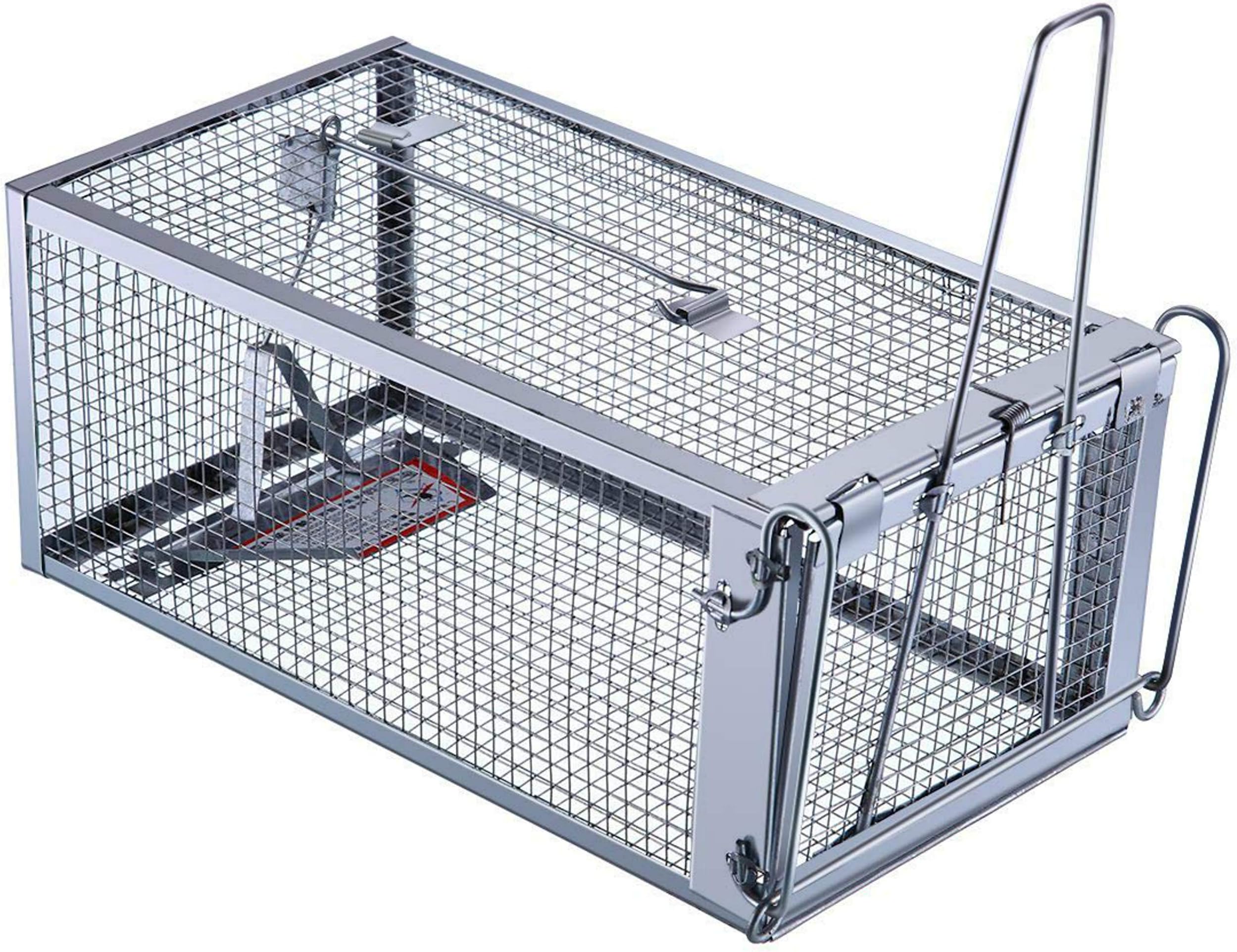 Trap Top Live Animal Trap, Excellent Humane Chipmunks, Rats & Mice Cage Trap, Just Catch and Release