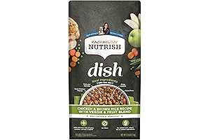 Nutrish Dish Premium Natural Dry Dog Food: Fueling Your Pup's Vitality with Every Bite