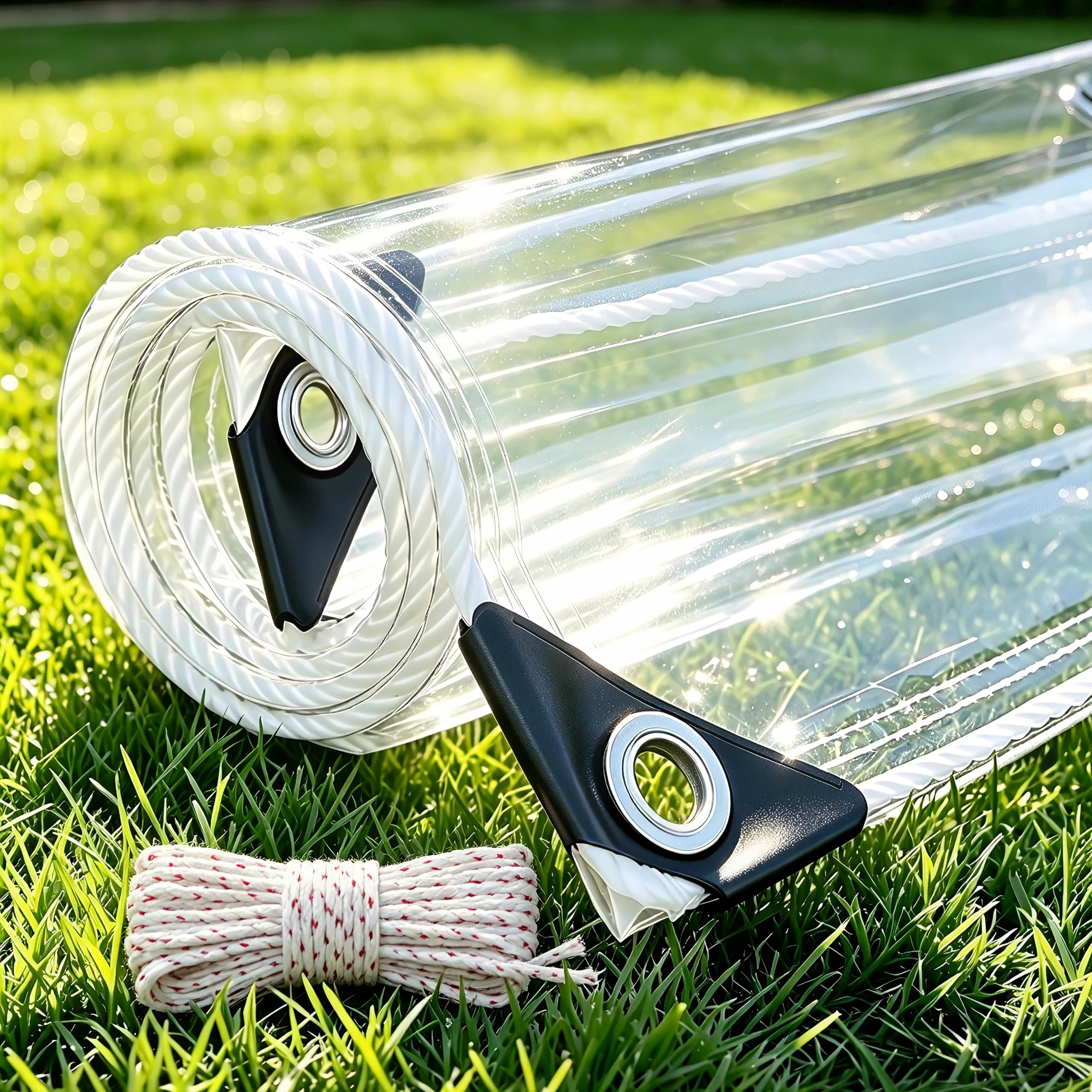 Photo 1 of KDUHGXQB Clear Tarp 5'x8'