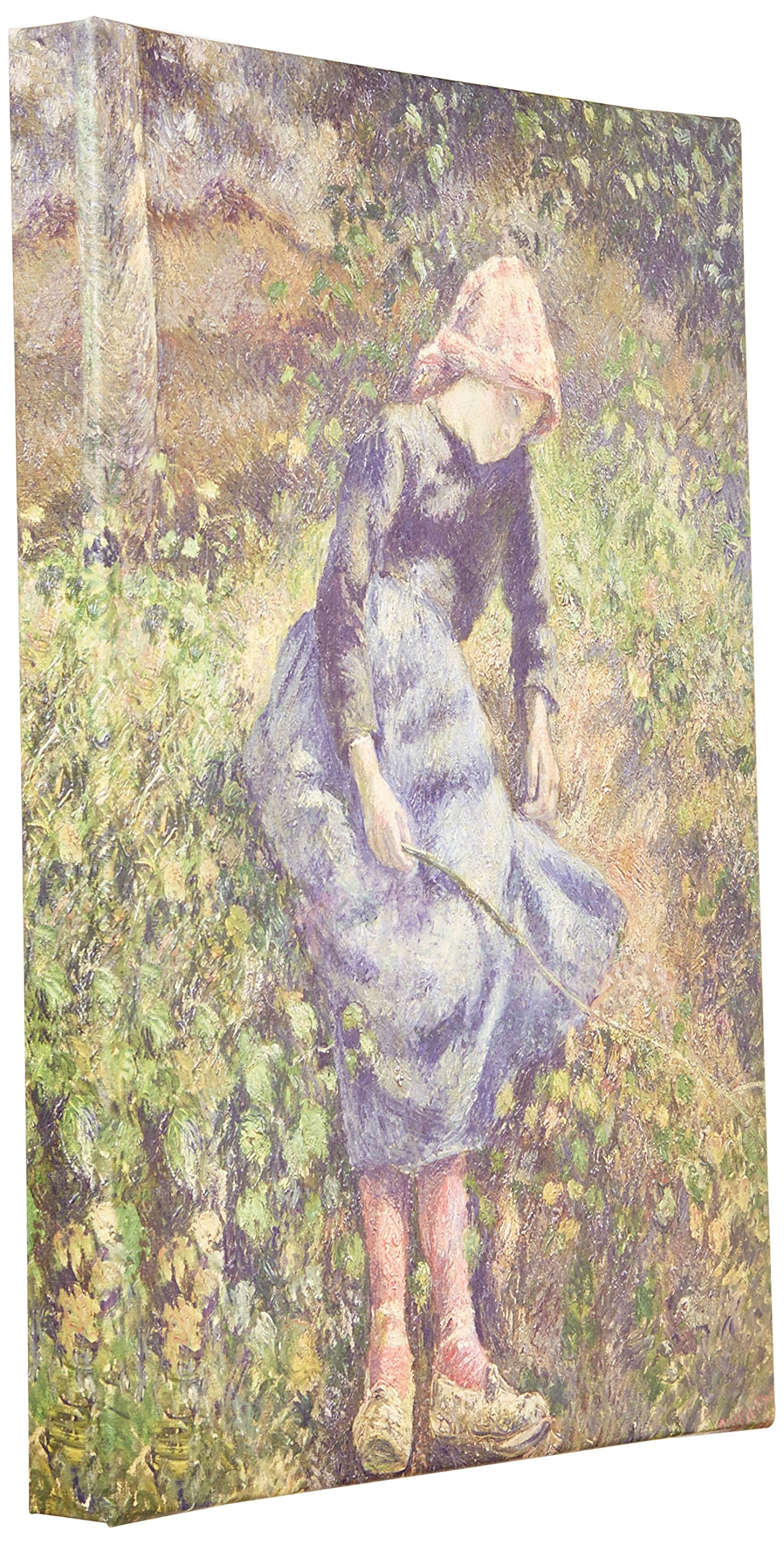 Amazon.com: Trademark Art Camille Pissarro Girl with a Stick 1881