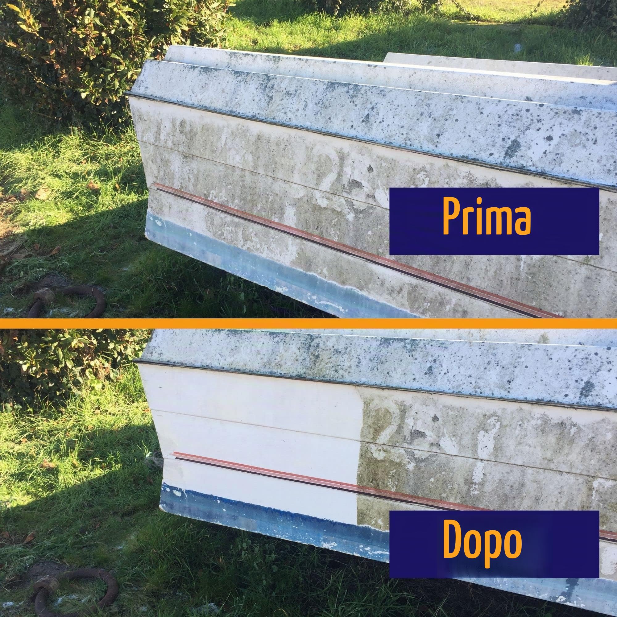 multiuso concentrato Boat Cleaner, sgrassatore smacchiatore/98% biodegradabile, ecologico. Perfetto per la pulizia dello scafo e ponte, teak, cuscino, tappezzeria, in acciaio INOX.
