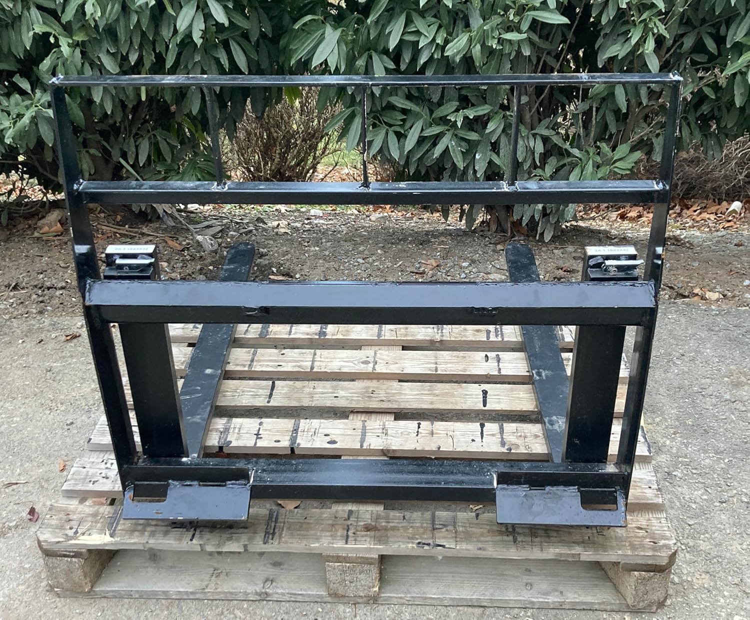 Kivel USA Mini Loader Forks for Bobcat MT Walk Behind/Stand-on Loaders, 2000 lb Capacity, 42 inch Fork Tines for Material Handling