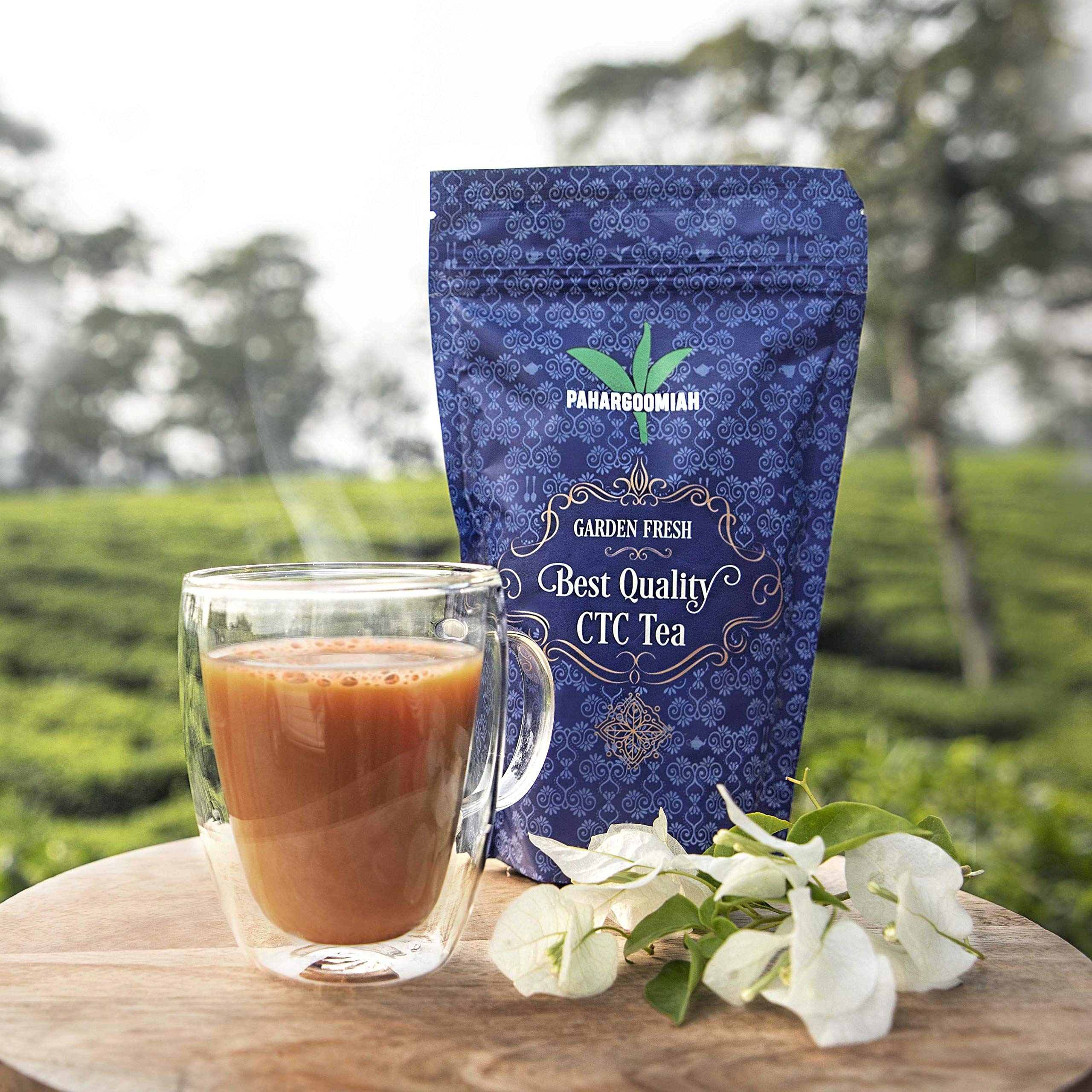 PAHARGOOMIAH Healthy CTC Tea from Terai | Premium Single Estate Tea | Rich in Antioxidants | 250 Gm Pack for Strong & Aromatic Tea (B08DY7GXR3) Amazon Price History, Amazon Price Tracker