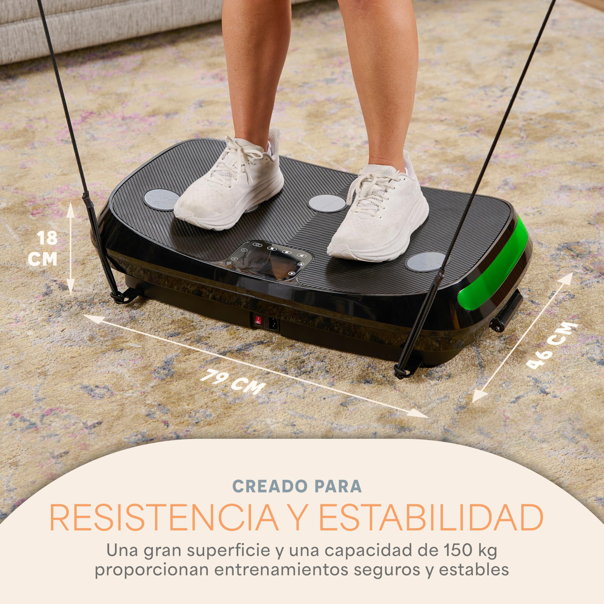Lifepro- Ganzkörpertraining Geräte – Vibrationsboard Vibrationsplatte für effektives Training zu Hause