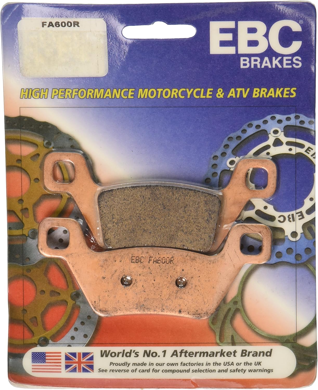 EBC Brakes FA600R Disc Brake Pad Set