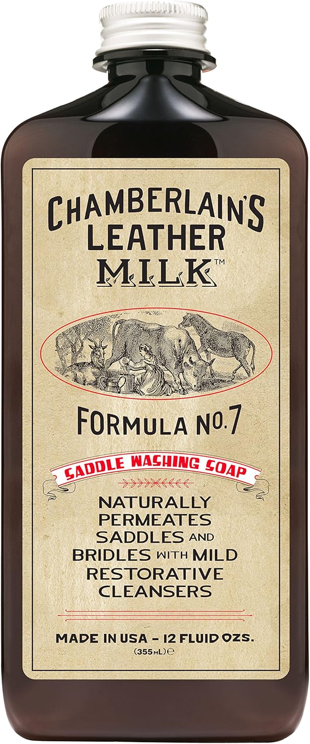 Leather Milk Saddle Washing Soap No. 7 AllNatural, Non