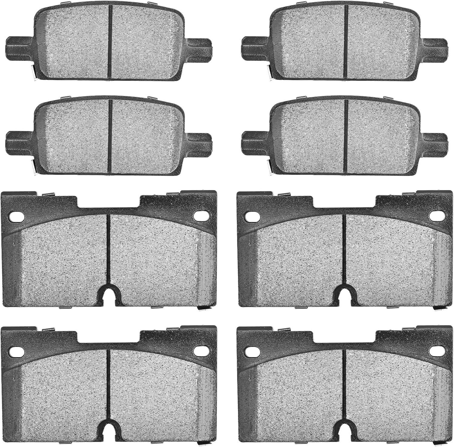 JLEO ‎Front Rear Ceramic Brake Pads D2173 D2174 for 2019-2022 Chevy Silverado 1500,2021-2022 Suburban Tahoe,for 2019-2022 GMC Sierra 1500,2021-2023 Yukon XL,for Cadillac Escalade ESV