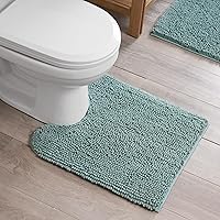 Vista 70 de Resort Collection - Tapete de baño de chenilla, 21 x 34 pulgadas, lino