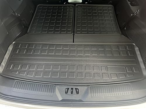 Miniatura 1 de Forro de carga prémium para Lincoln Aviator 2020-2023  100% de protección, alfombrilla de maletero de automóvil de ajuste personalizado, alfombrilla