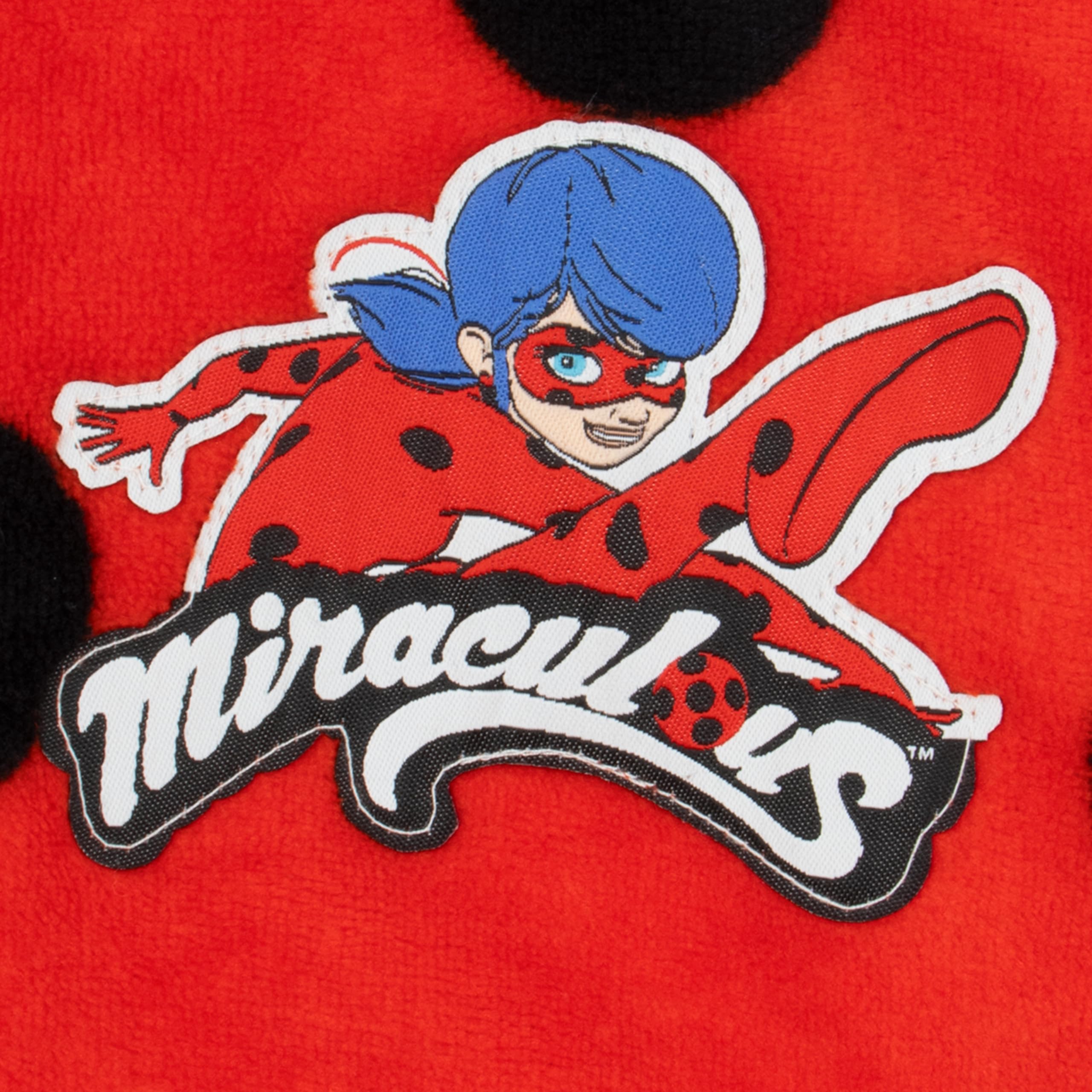 Miraculous Combinaison Fille, Combinaison Ladybug pour Enfant, Combinaisons Enfant en Polaire