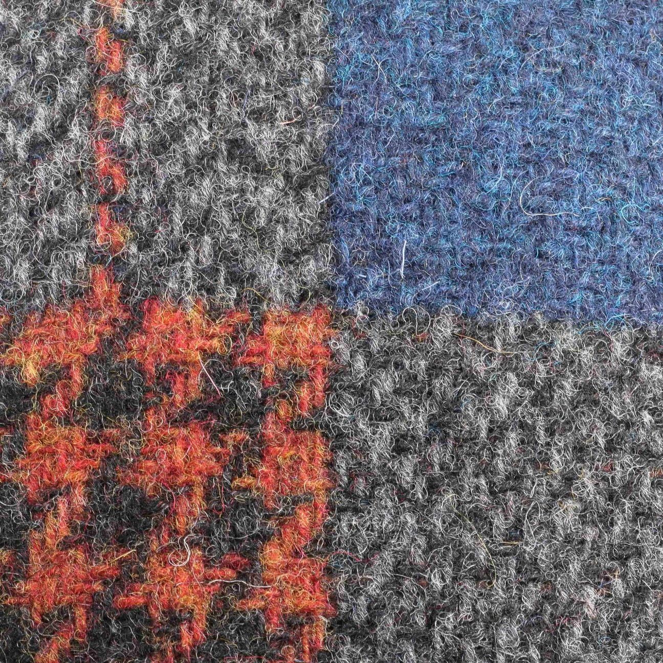 LIERYS Capri Merino Patchwork Coppola Unisex Berretto con Visiera 100% Lana Merino Made in Italy Autunno/Inverno