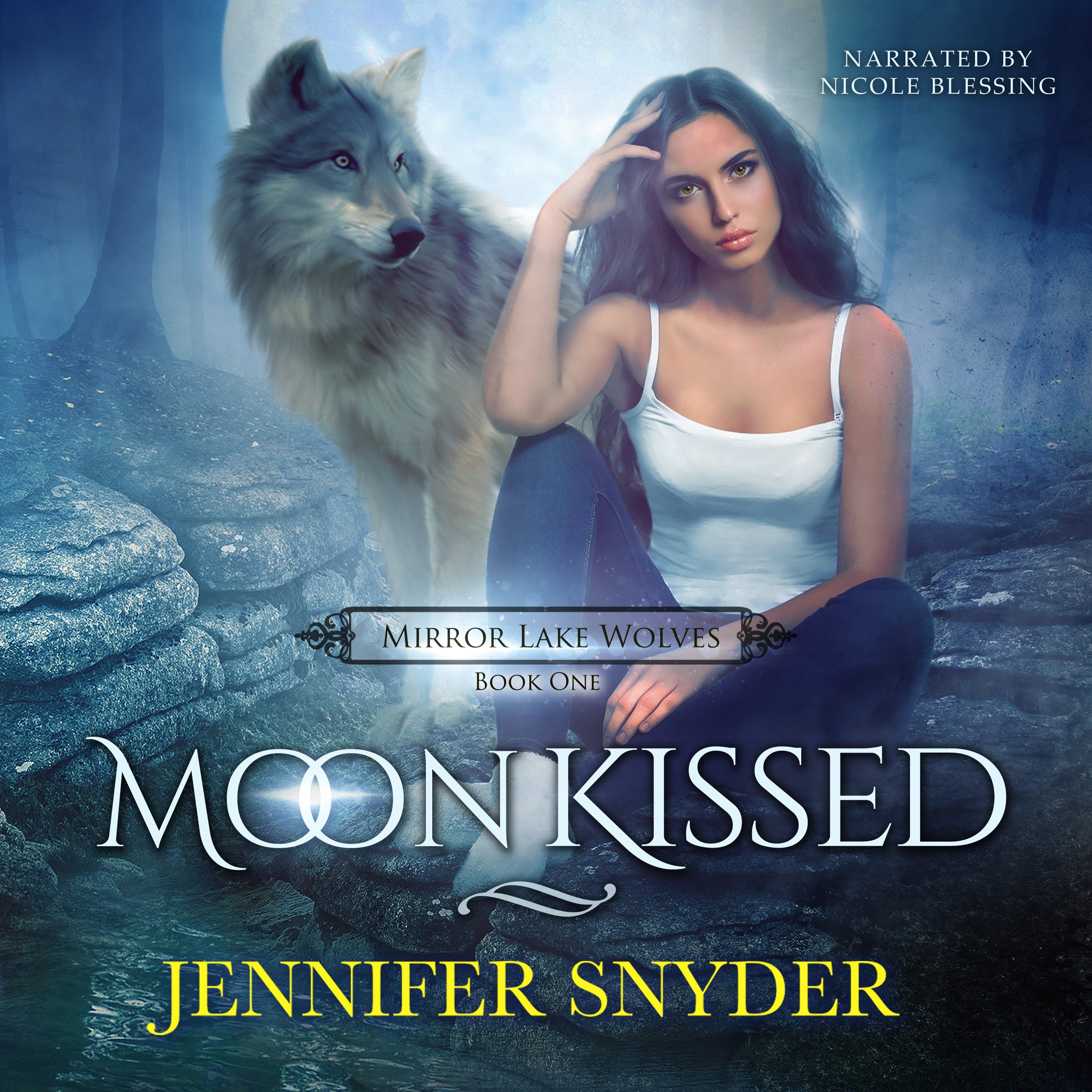 Cover art for Moon Kissed: Mirror Lake Wolves, Book 1