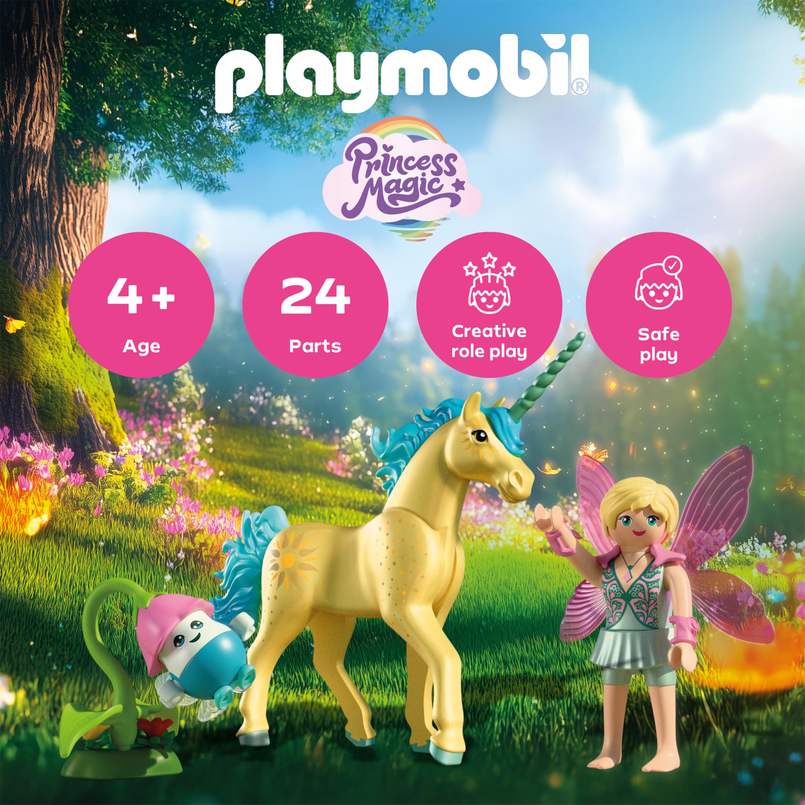 Playmobil Fantasy & Magic Excursión de las hadas, Multicolor - Image 2