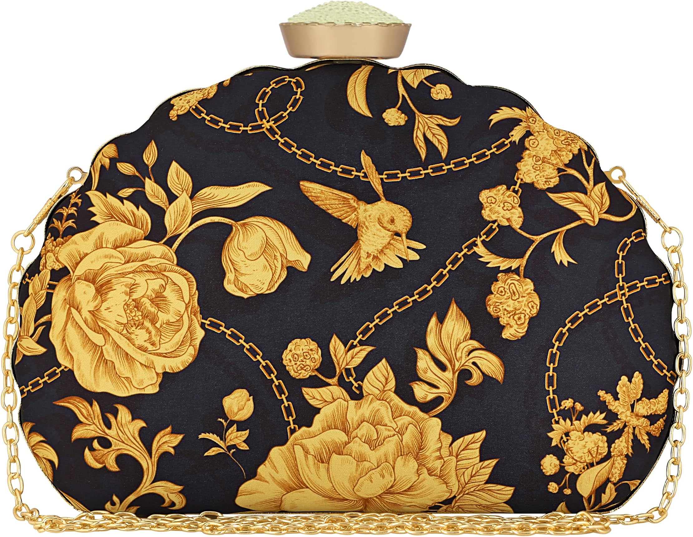 Printed Quirky Metal Clutch Bag | Clutch Purse For Women | Clutch Purse For Women Wedding | Clutch Purse