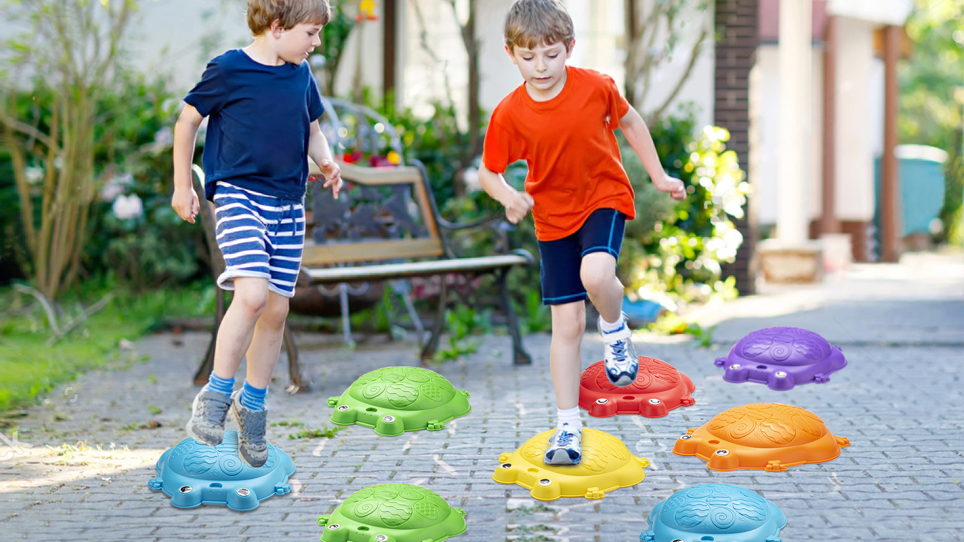Amazon.com: Stepping Stones for Kids Outdoor Toys for Toddlers 3-5