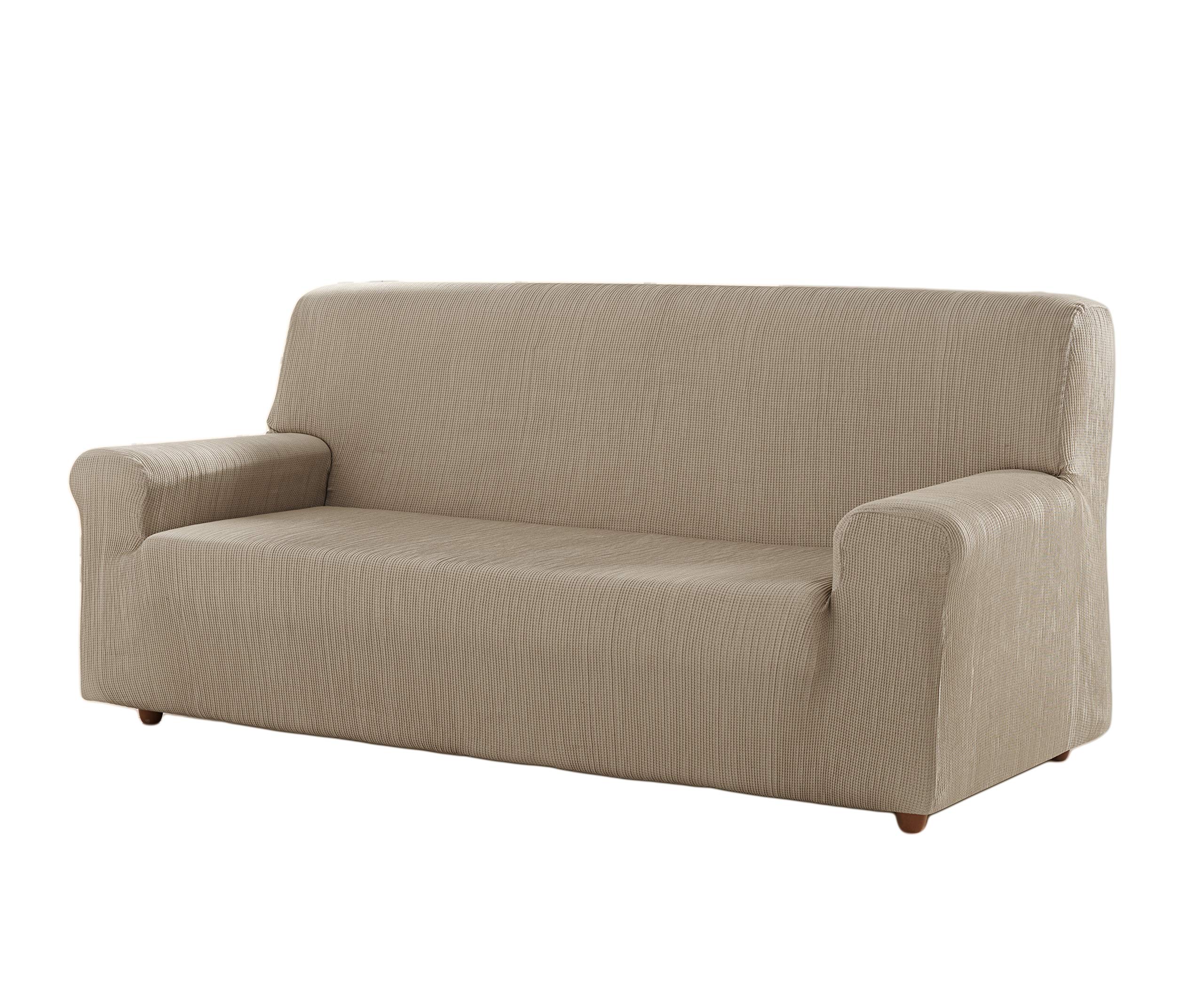 Estoralis Berta | Funda Sillon de Diseño Moderno | Tejido Elastico Lino | para 2 Plazas (de 120 a 170 cm.) | Maxima Adaptabilidad a Todo Tipo de sillones