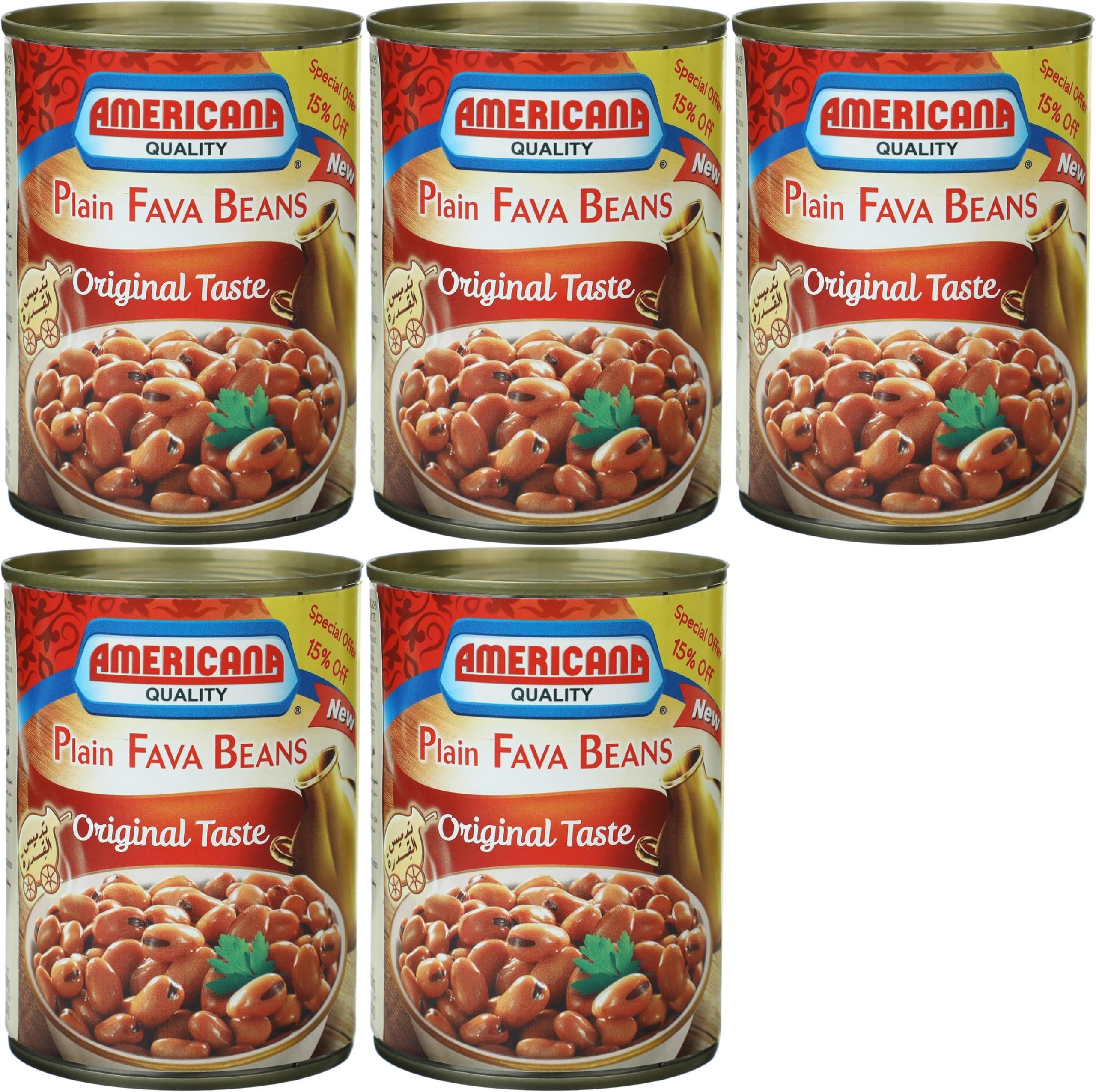 Plain fava beans