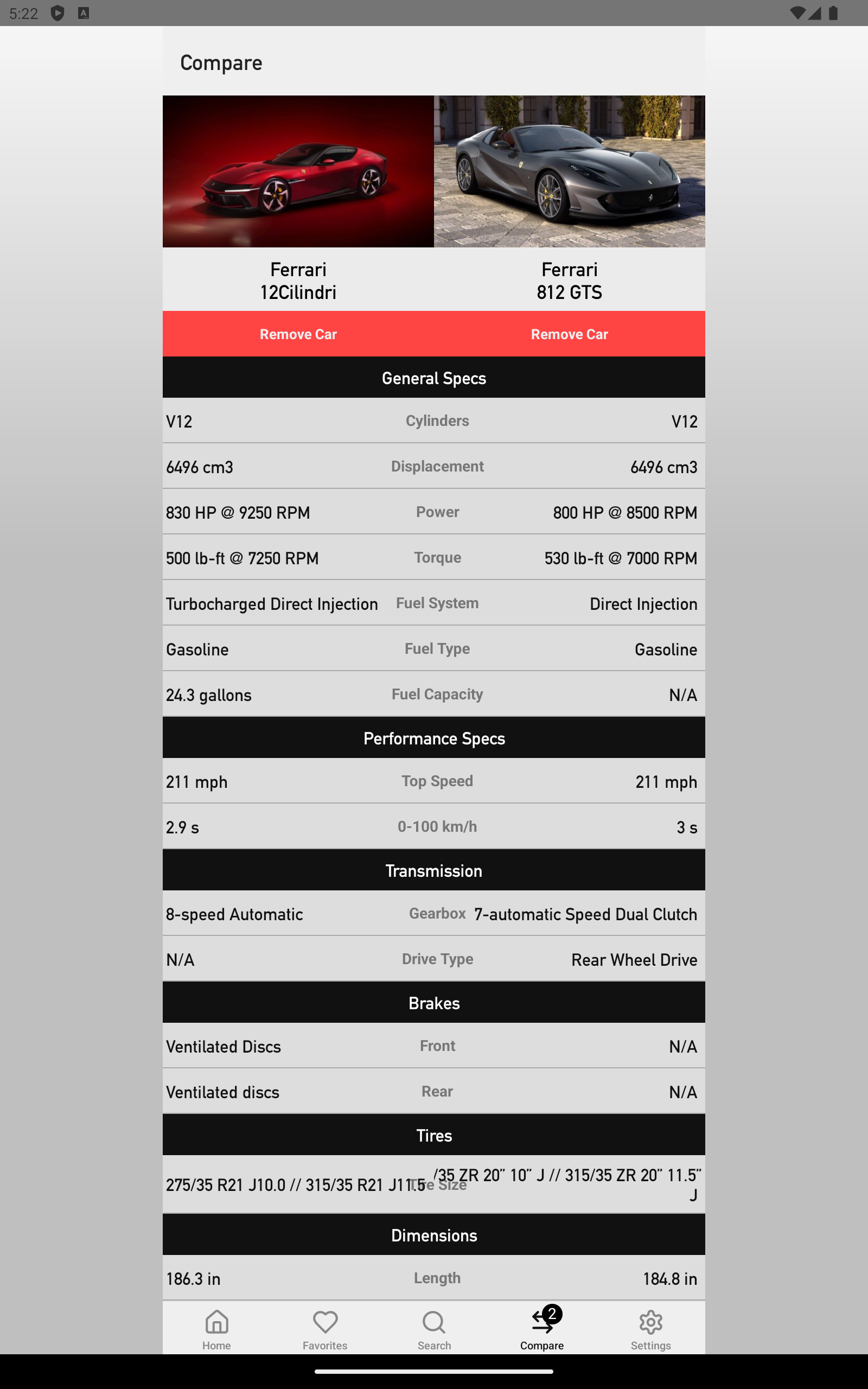 Car Stats Car Specs Pro – Compare Cars & Technical Specifications - App on Amazon ...