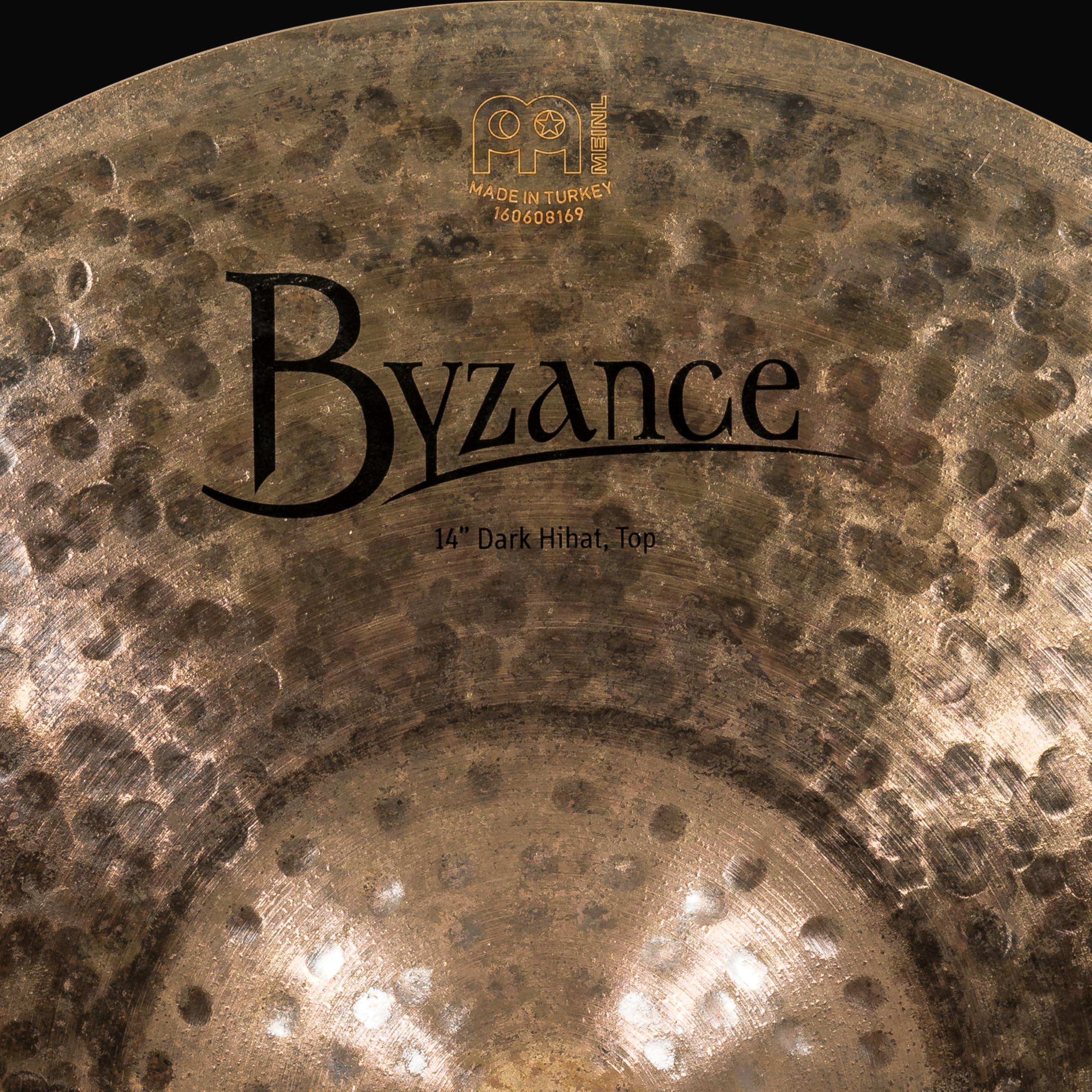 Meinl Cymbals B14DAH Byzance - Hi-Hat, 14" (35,6 cm), finitura scura