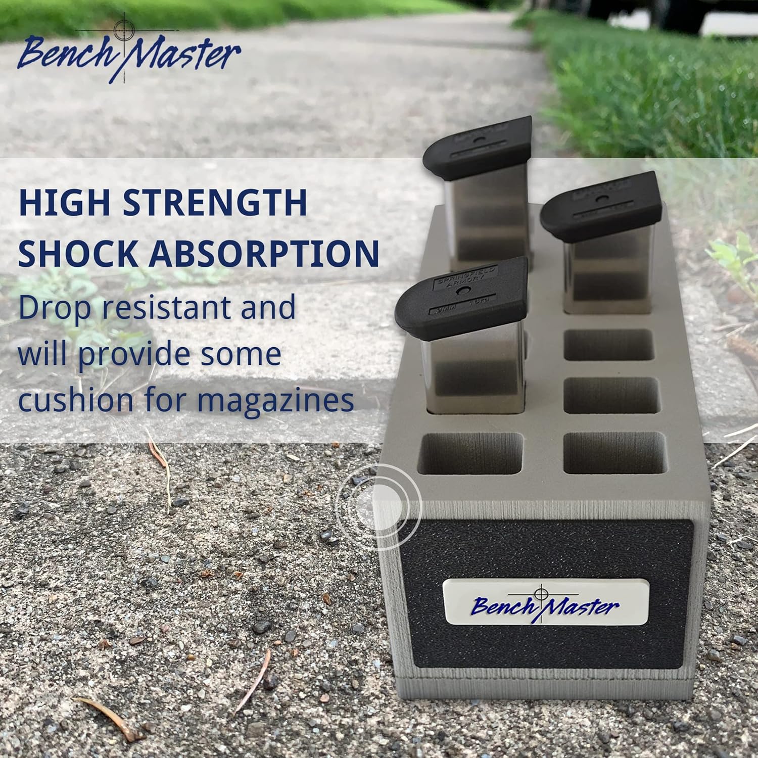 BenchMaster Magazine Weapon Rack, Mag Organizer, Gun Rack & Safe Storage Accessories, Made in USA : Sports & Outdoors