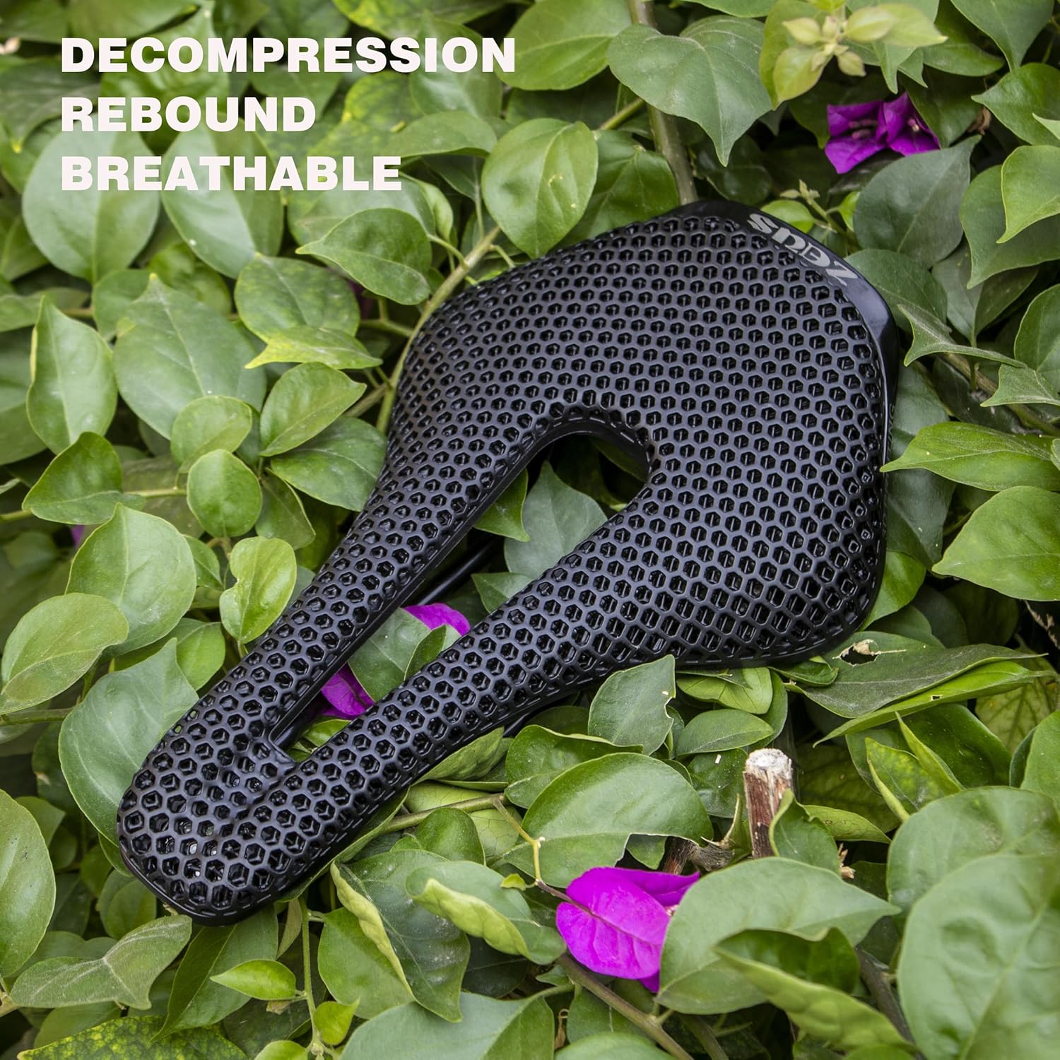 3D Printed Bike Saddle 150mm Light/Soft/Breathable/Waterproof Unisex Cushion Seat for City Bike, MTB, BMX, Gravel Bikes, Road Bike