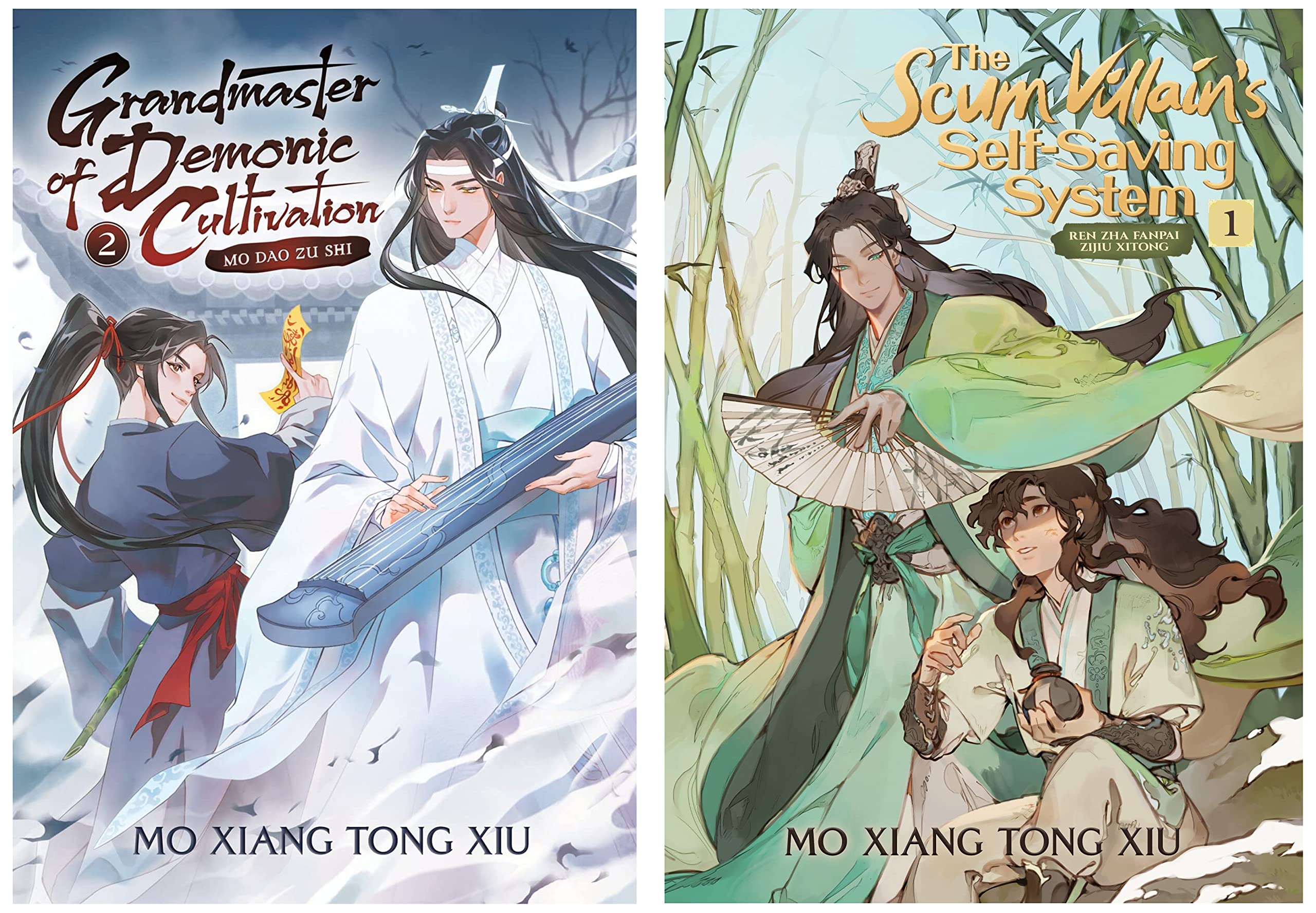 Grandmaster of Demonic Cultivation: Mo DAO Zu Shi (Novel) Vol. 2 & The Scum Villain's Self-Saving System: Ren Zha Fanpai Zijiu Xitong (Novel) Vol. 1