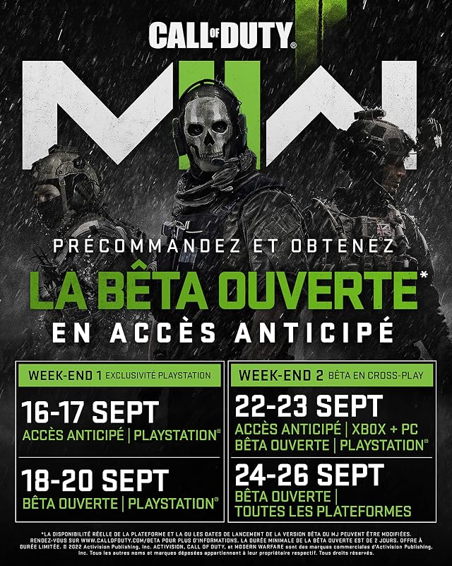 ACTIVISION Call of Duty: Modern Warfare II PS4 játék - PS5 frissítéssel, akciójáték, angol nyelvű, 18+ korhatár