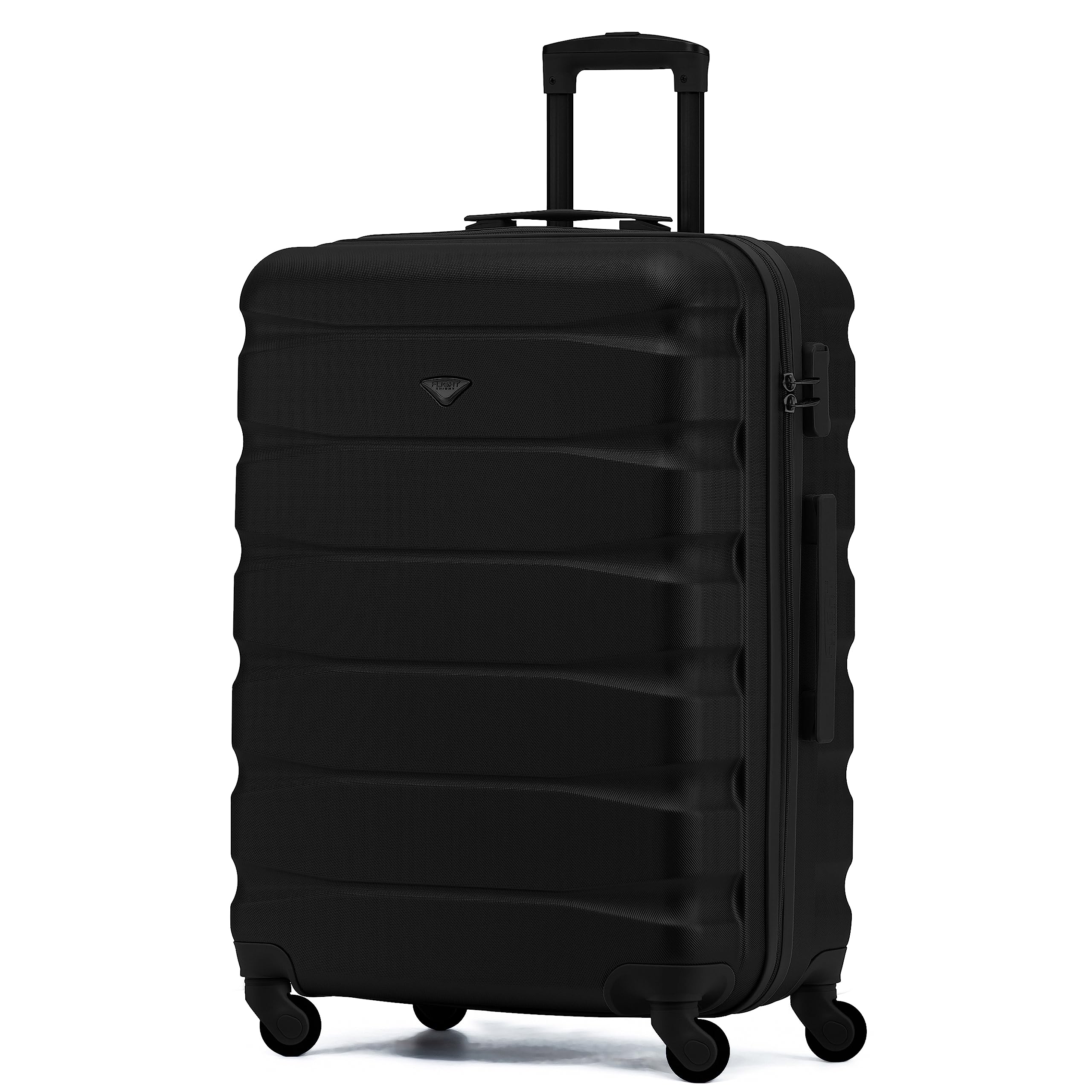 Flight Knight Lightweight 4 Wheel ABS Hard Case Medium Suitcase Approved for Over 100 Airlines Including easyJet, British Airways, Ryanair, Jet2, Emirates & Many More - Check-in Medium Size 25" — view 48