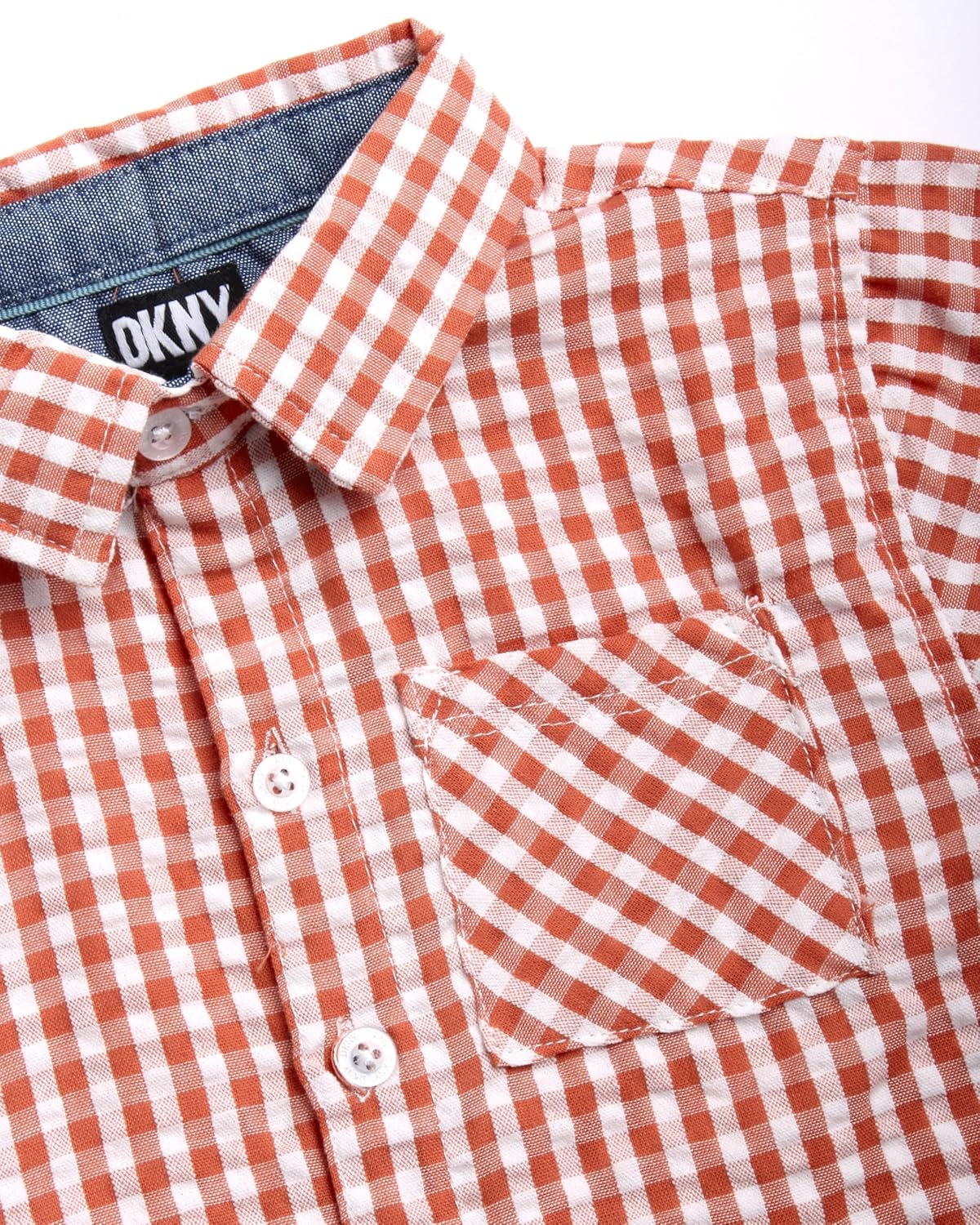 DKNY Toddler Boys Pants Set - 3 Piece Boys Button Down Shirt, Short Sleeve T Shirt, and Twill Pull On Kids Pants Outfits - Image 3