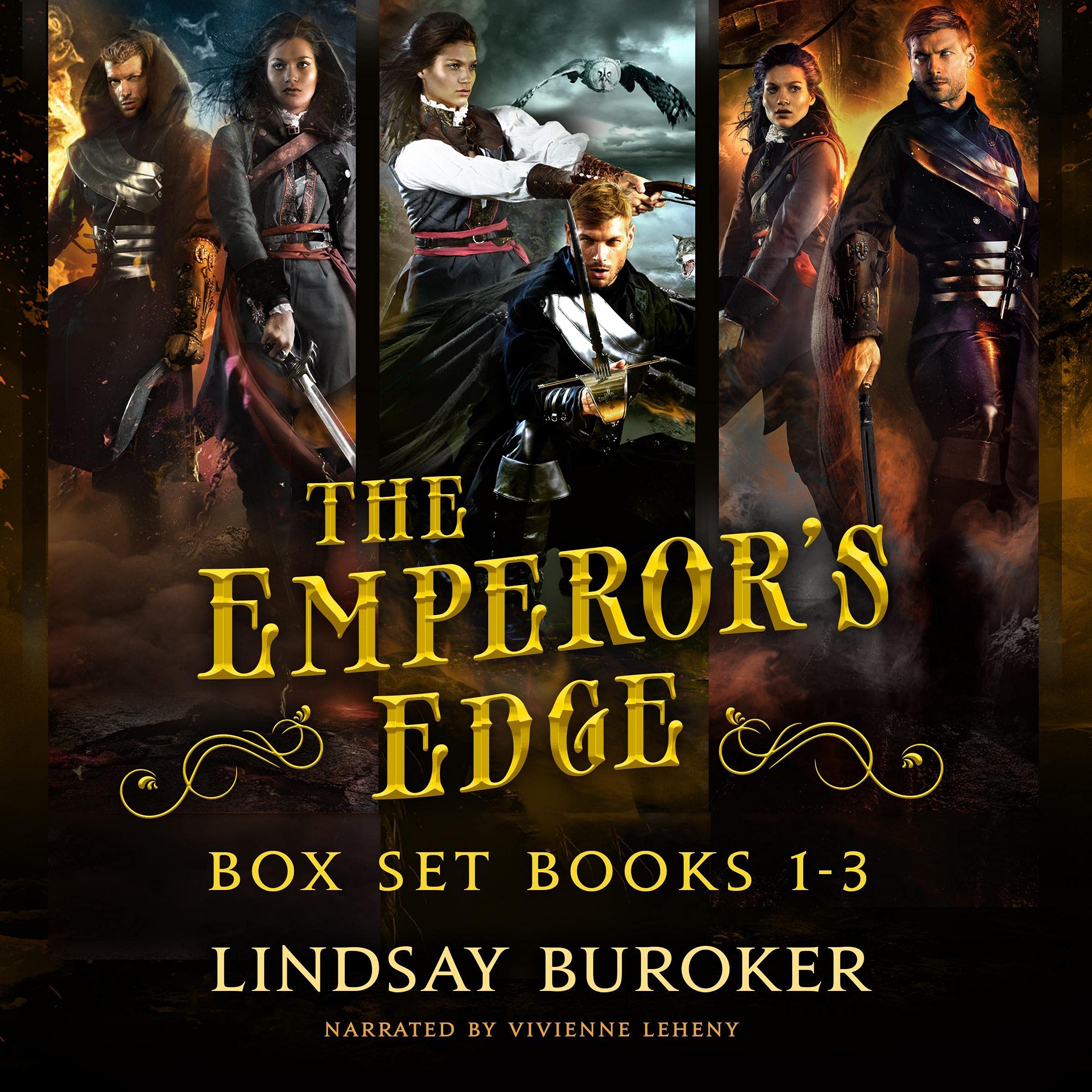 Cover art for The Emperor's Edge Collection