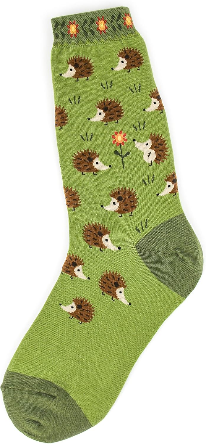 Medias de Algodón para Mujer con Diseño de Animales